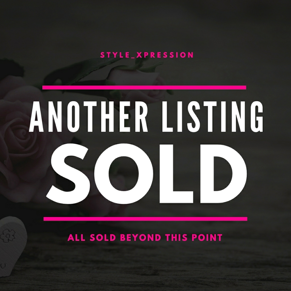🎀All Sold Beyond This Point🎀